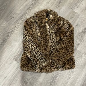 Animal print jacket